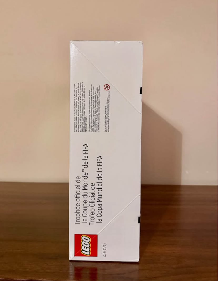 LEGO FIFA World Cup™ Official Trophy — Brand New & Sealed - Image 3